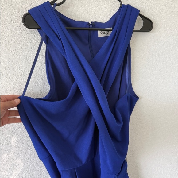 Elegant Blue Jumpsuit size 22W - Picture 7 of 11